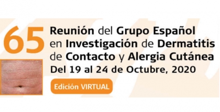 65.º Reunião do Grupo Español en Investigación de Dermatitis de Contacto y Alergia Cutánea realiza-se virtualmente